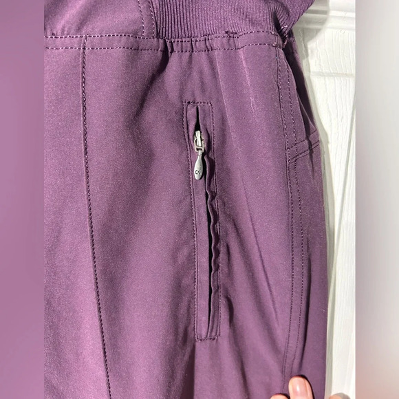 Calvin Klein Women's Step-Hem Joggers Purple/Plum Size Medium - Picture 2 of 10